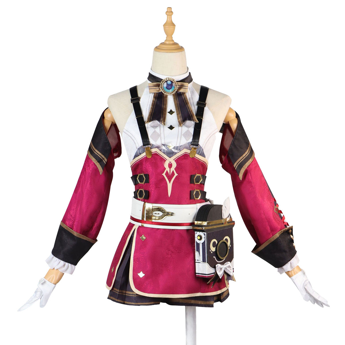 Genshin Impact Charlotte Cosplay Costume Costume - Tophatter Daily Deals
